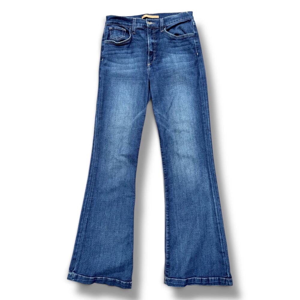 Joe’s Jeans The Molly High Rise Flare Jeans Size 29 Overflow Dark Blue Denim